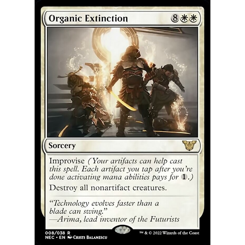 Organic Extinction [Kamigawa: Neon Dynasty Commander]