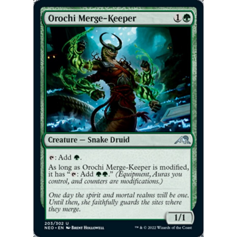 Orochi Merge-Keeper [Kamigawa: Neon Dynasty]