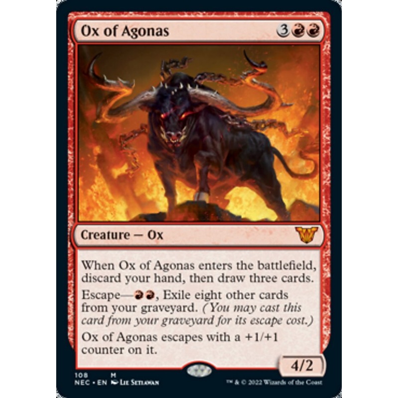 Ox of Agonas [Kamigawa: Neon Dynasty Commander]