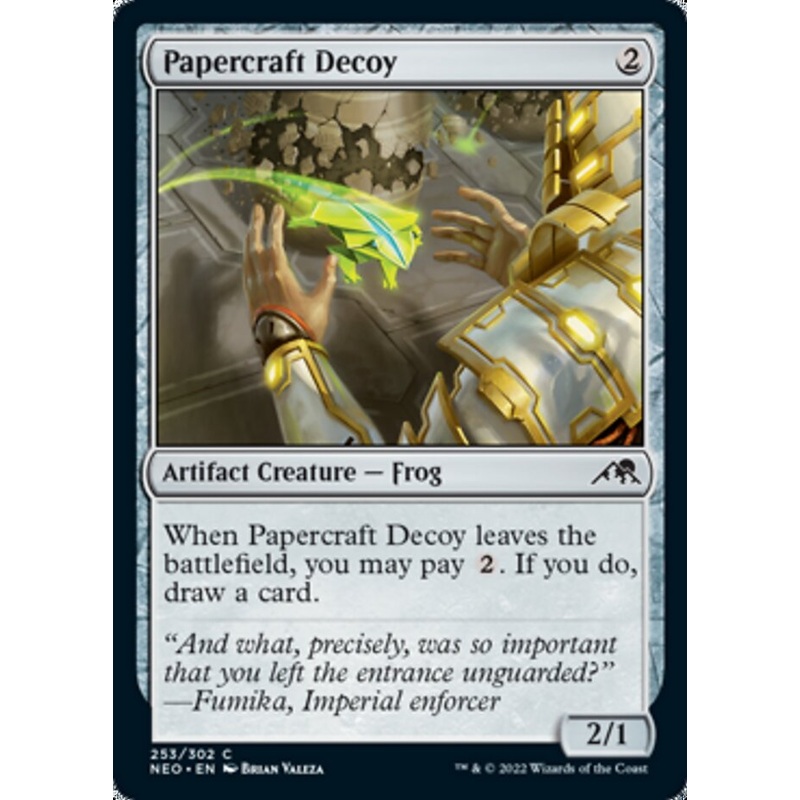 Papercraft Decoy [Kamigawa: Neon Dynasty]