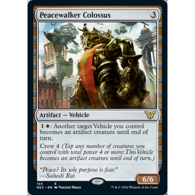 Peacewalker Colossus [Kamigawa: Neon Dynasty Commander]