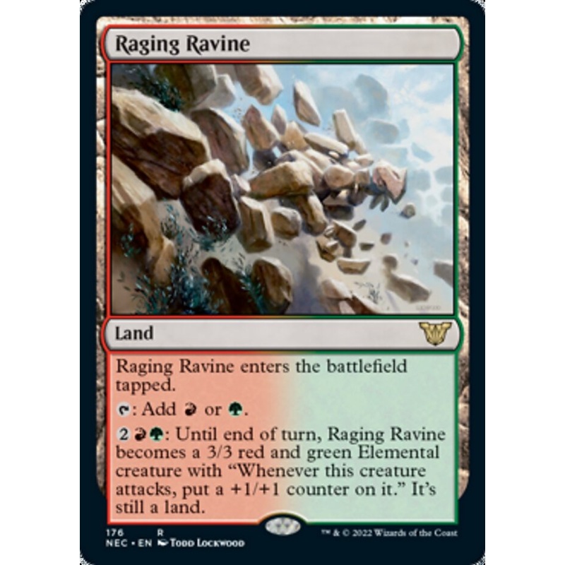 Raging Ravine [Kamigawa: Neon Dynasty Commander]