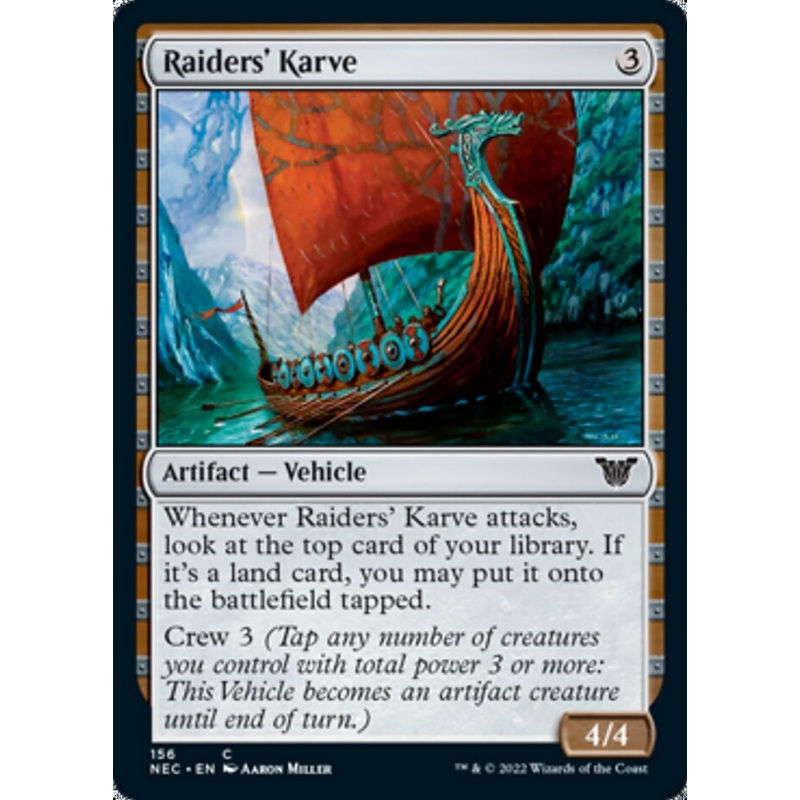 Raiders' Karve [Kamigawa: Neon Dynasty Commander]