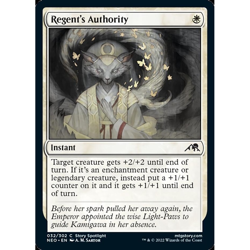 Regent's Authority [Kamigawa: Neon Dynasty]