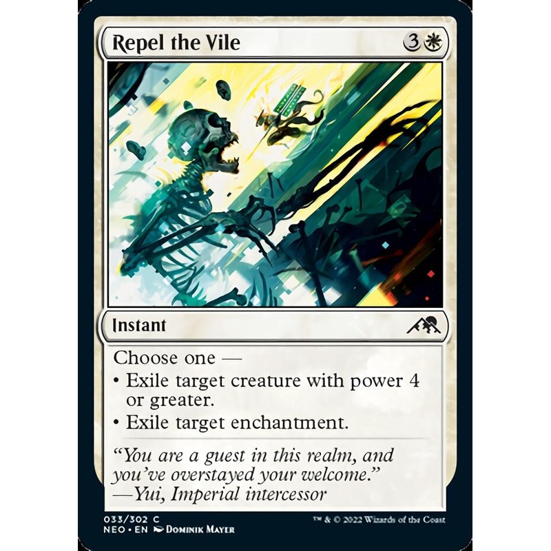 Repel the Vile [Kamigawa: Neon Dynasty]