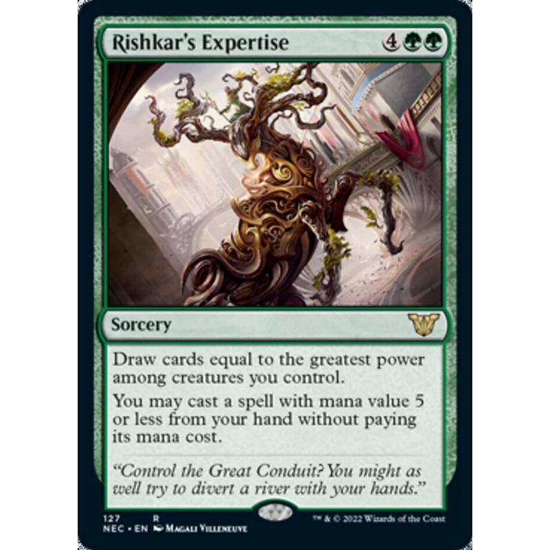 Rishkar's Expertise [Kamigawa: Neon Dynasty Commander]
