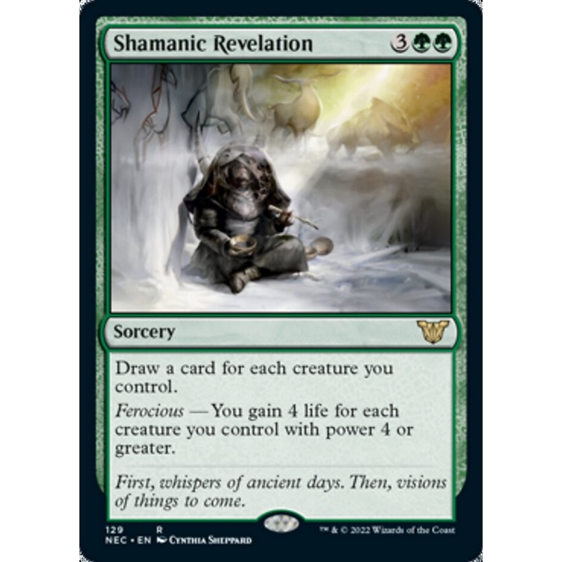 Shamanic Revelation [Kamigawa: Neon Dynasty Commander]