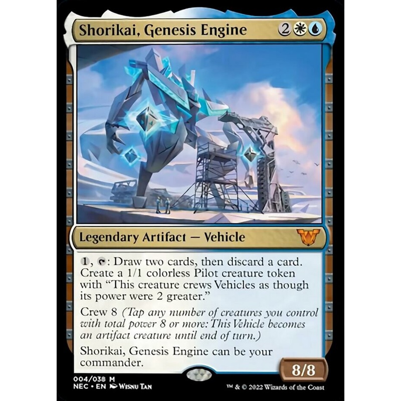 Shorikai, Genesis Engine [Kamigawa: Neon Dynasty Commander]
