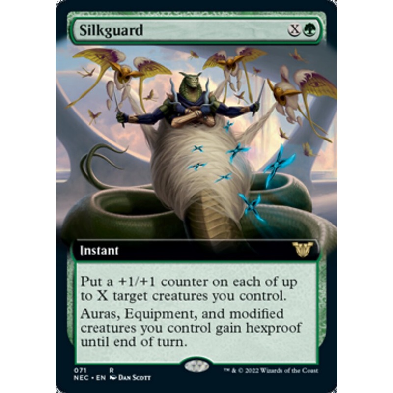Silkguard (Extended Art) [Kamigawa: Neon Dynasty Commander]