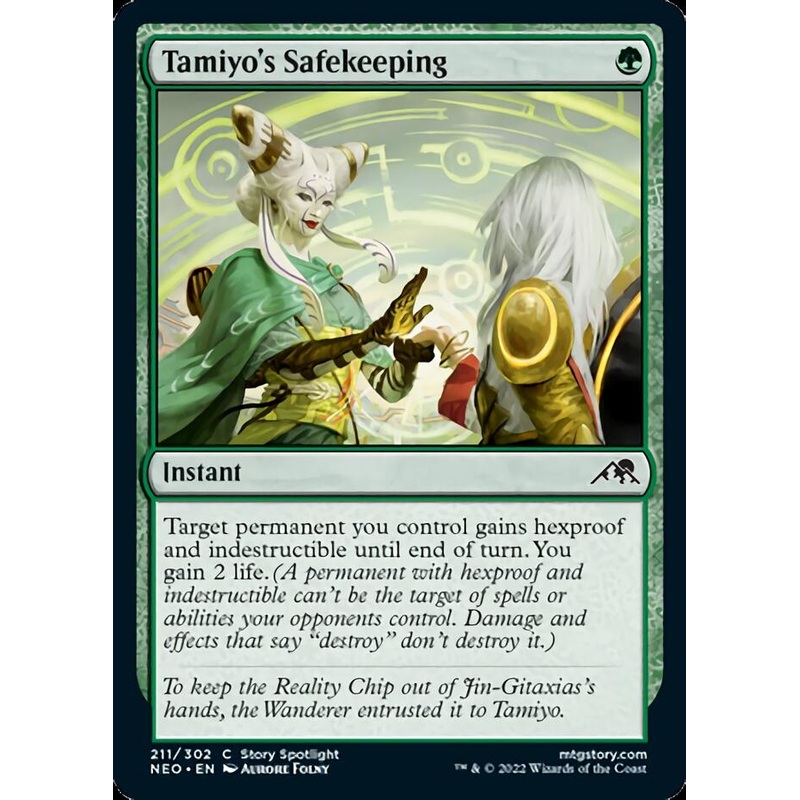 Tamiyo's Safekeeping [Kamigawa: Neon Dynasty]