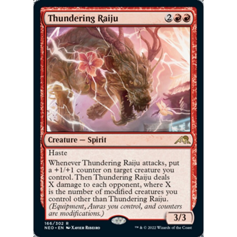 Thundering Raiju [Kamigawa: Neon Dynasty]
