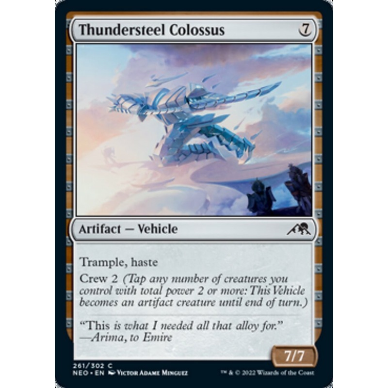 Thundersteel Colossus [Kamigawa: Neon Dynasty]
