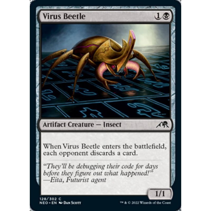Virus Beetle [Kamigawa: Neon Dynasty]