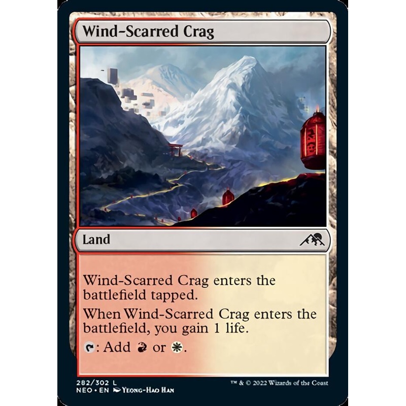 Wind-Scarred Crag [Kamigawa: Neon Dynasty]