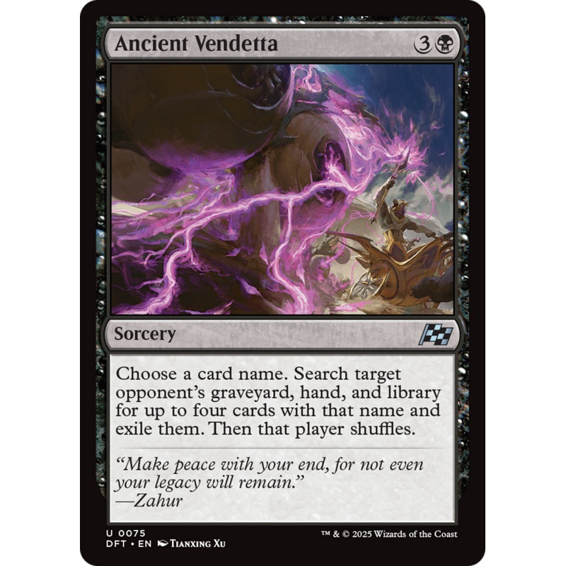 Ancient Vendetta [Aetherdrift]