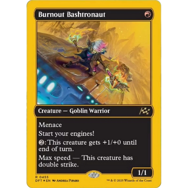 Burnout Bashtronaut (First-Place Foil) [Aetherdrift]