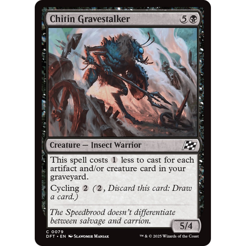 Chitin Gravestalker [Aetherdrift]