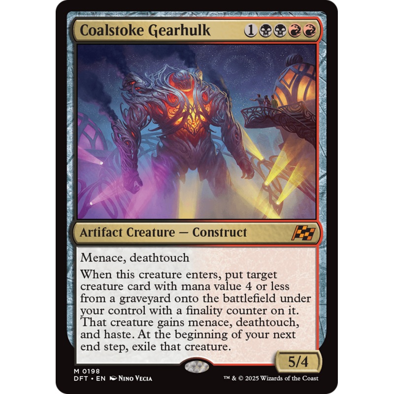Coalstoke Gearhulk [Aetherdrift]