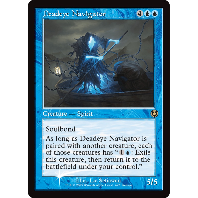 Deadeye Navigator (Retro Frame) [Innistrad Remastered Promos]