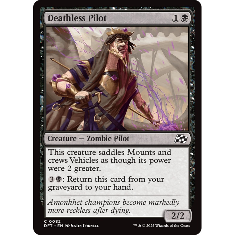 Deathless Pilot [Aetherdrift]
