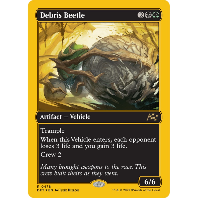 Debris Beetle (First-Place Foil) [Aetherdrift]
