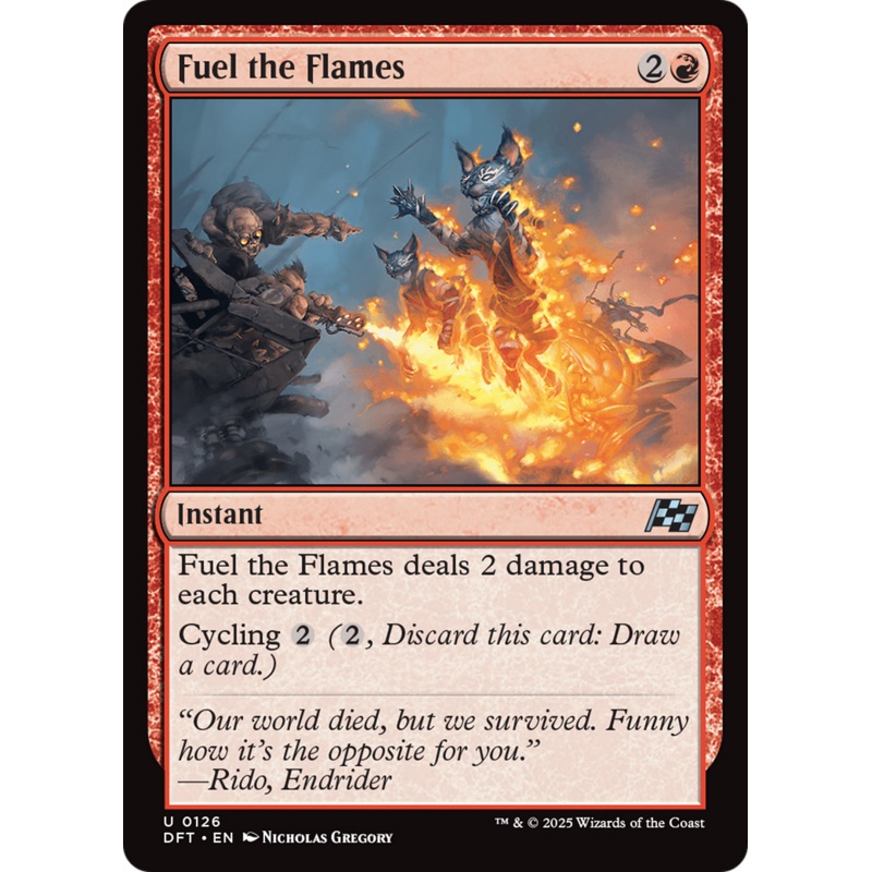 Fuel the Flames [Aetherdrift]