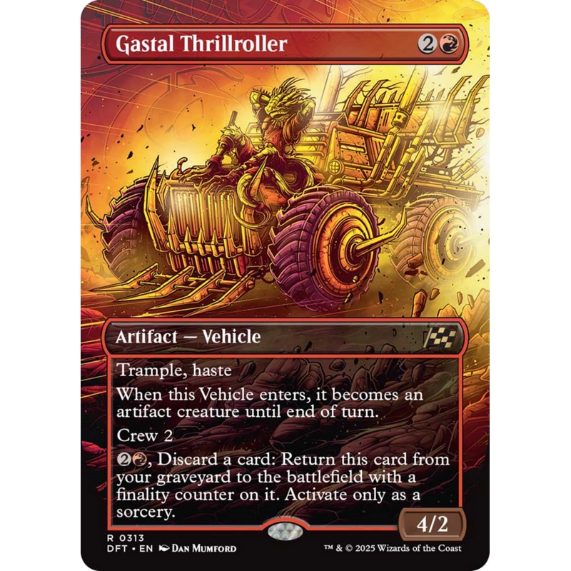 Gastal Thrillroller (Borderless) [Aetherdrift]
