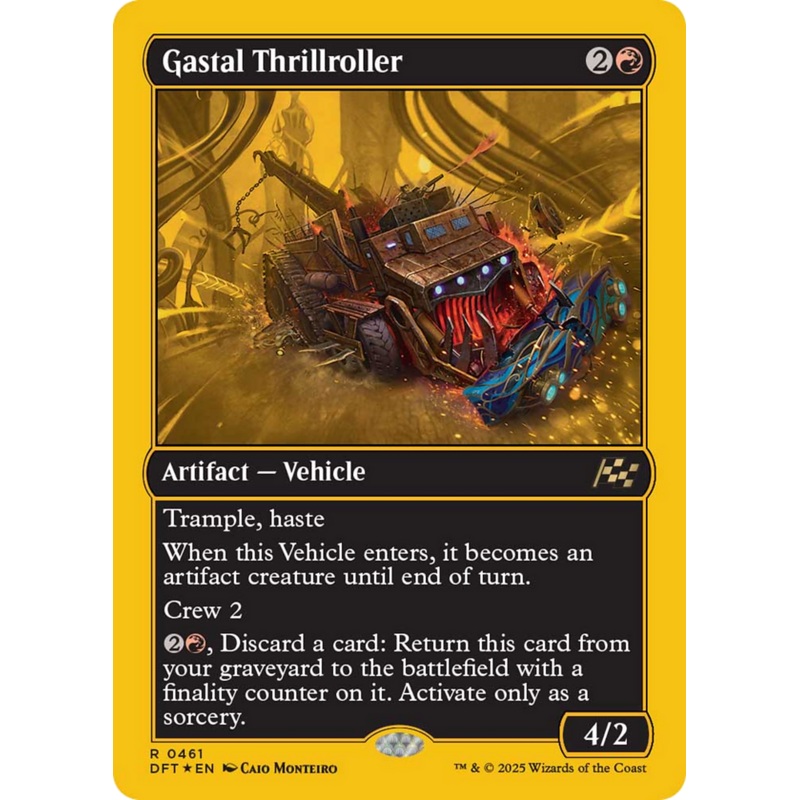 Gastal Thrillroller (First-Place Foil) [Aetherdrift]