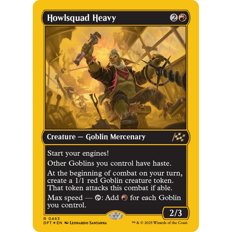 Howlsquad Heavy (First-Place Foil) [Aetherdrift]