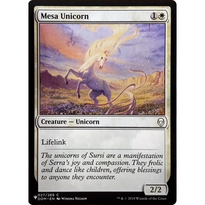 Mesa Unicorn [The List]