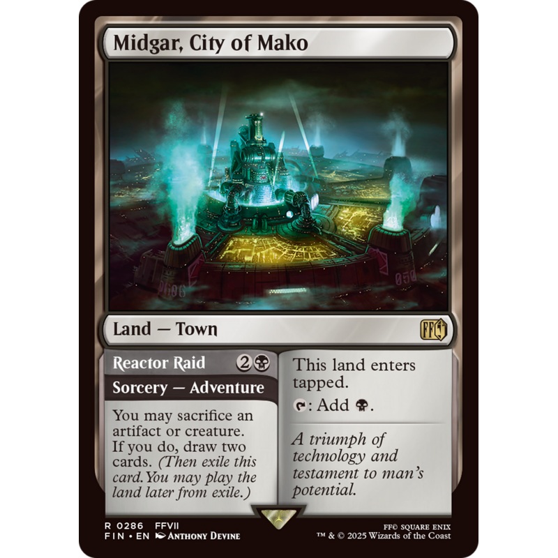 Midgar, City of Mako [FINAL FANTASY]