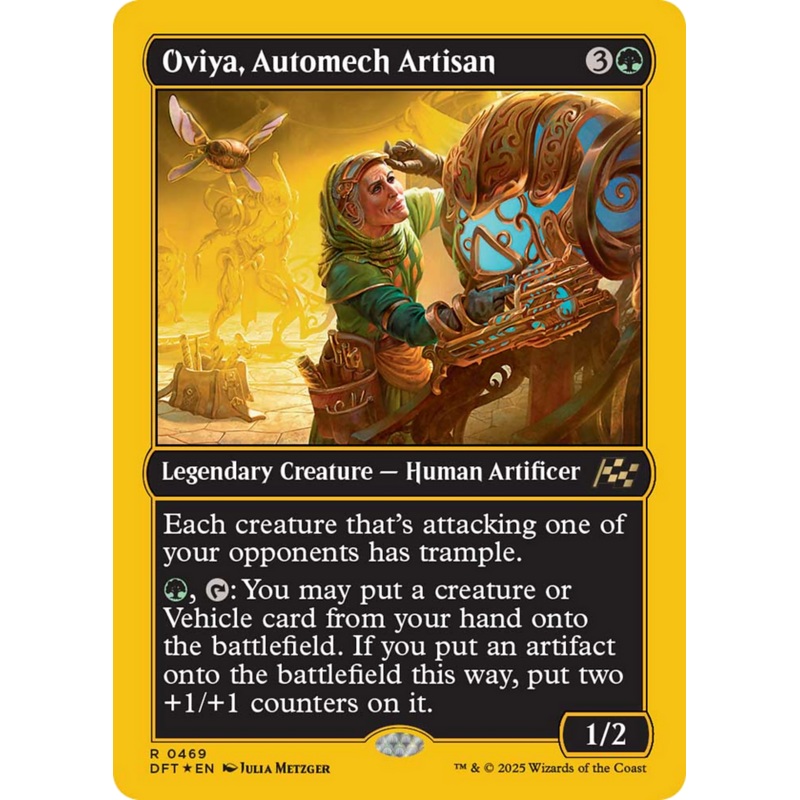 Oviya, Automech Artisan (First-Place Foil) [Aetherdrift]