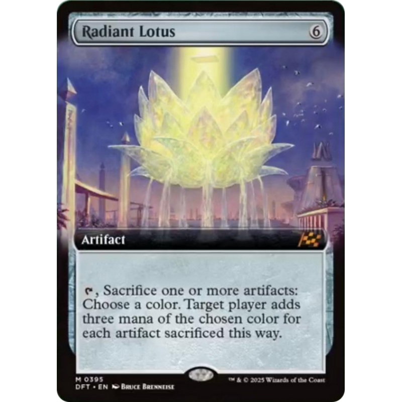 Radiant Lotus (Extended Art) [Aetherdrift]