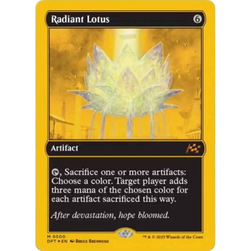 Radiant Lotus (First-Place Foil) [Aetherdrift]
