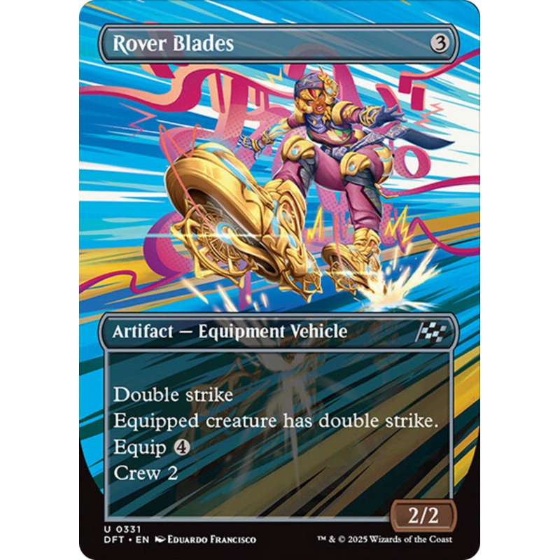 Rover Blades (Borderless) [Aetherdrift]