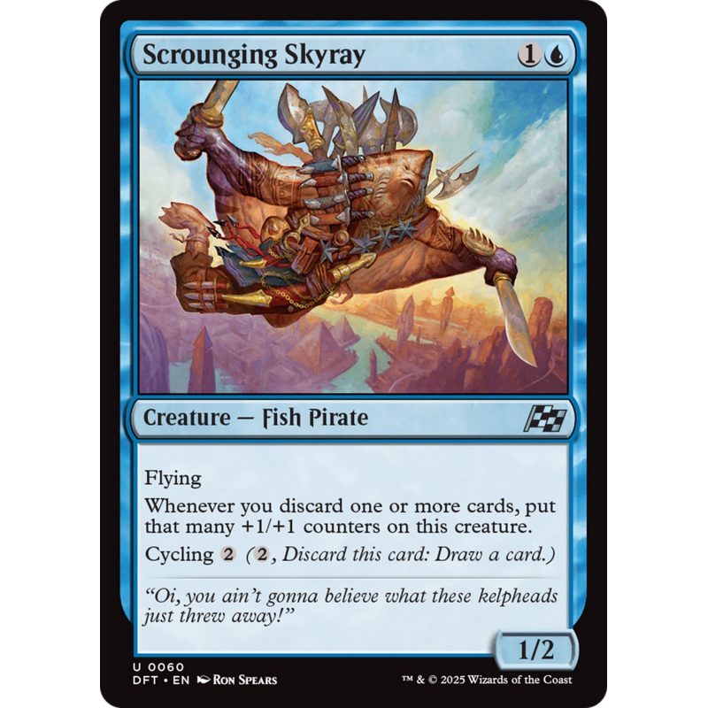 Scrounging Skyray [Aetherdrift]