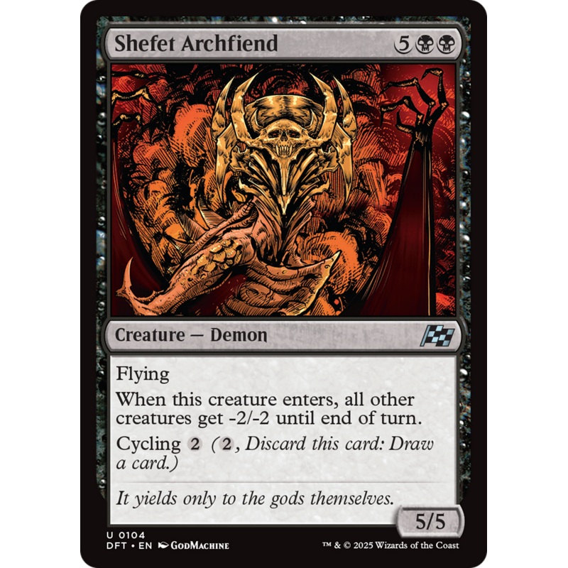 Shefet Archfiend [Aetherdrift]