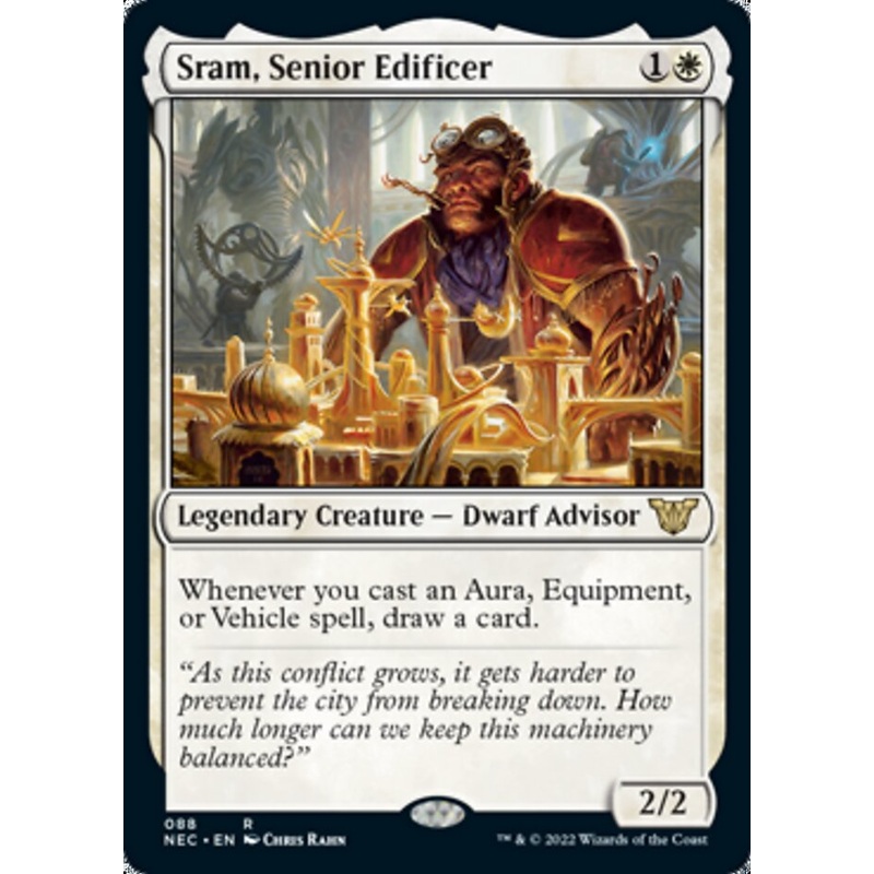 Sram, Senior Edificer [Kamigawa: Neon Dynasty Commander]