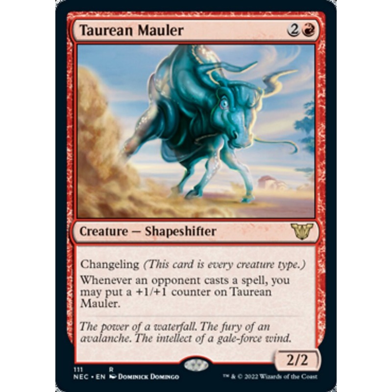 Taurean Mauler [Kamigawa: Neon Dynasty Commander]
