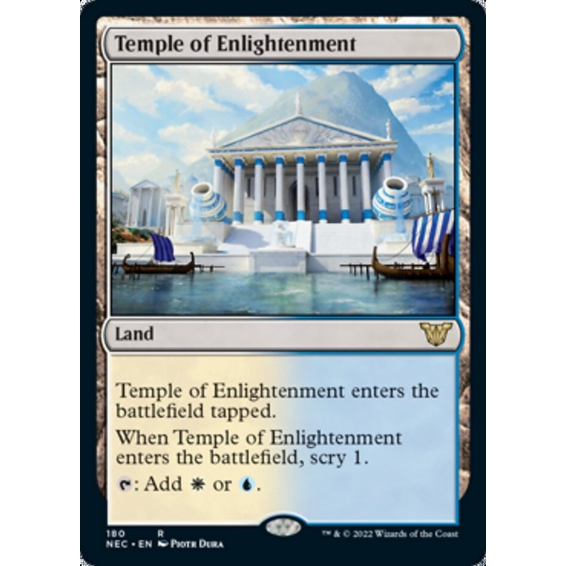 Temple of Enlightenment [Kamigawa: Neon Dynasty Commander]