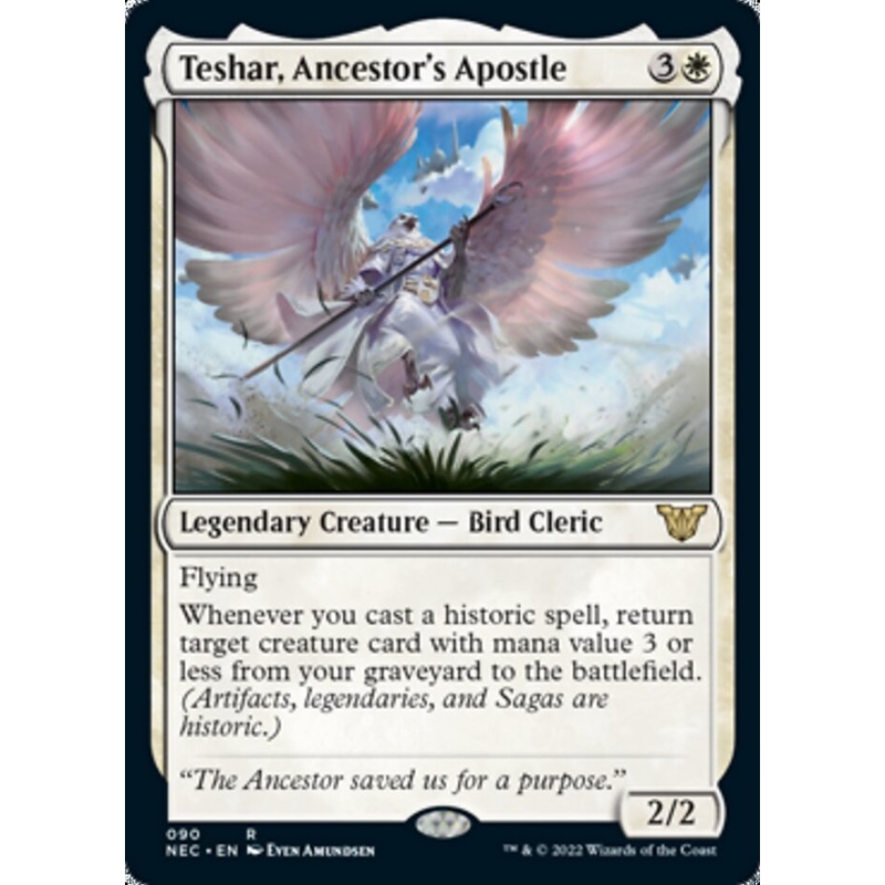 Teshar, Ancestor's Apostle [Kamigawa: Neon Dynasty Commander]
