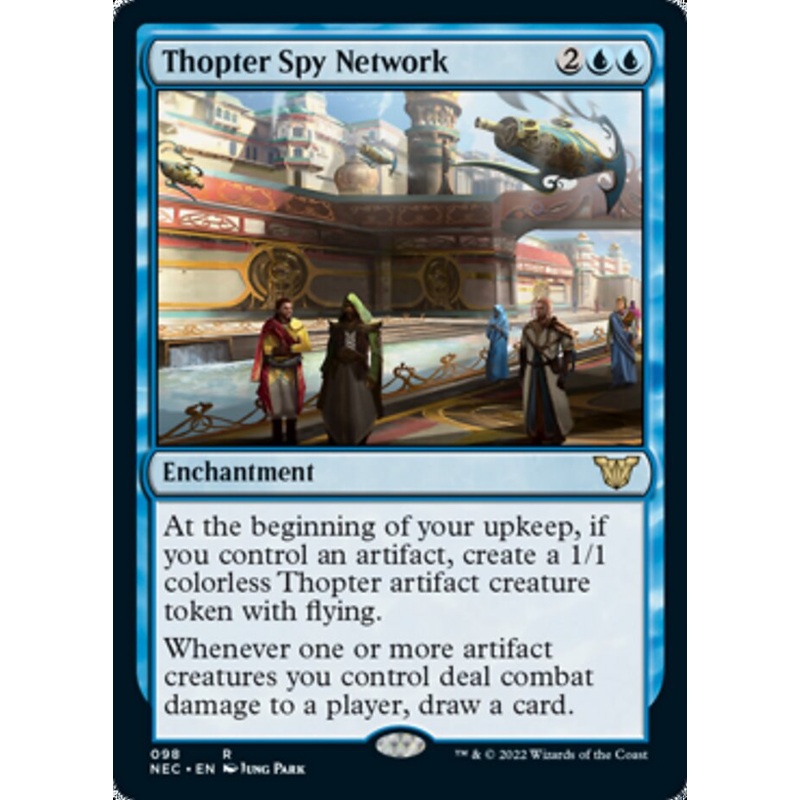 Thopter Spy Network [Kamigawa: Neon Dynasty Commander]
