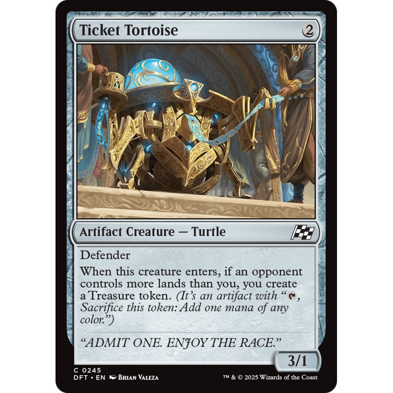 Ticket Tortoise [Aetherdrift]