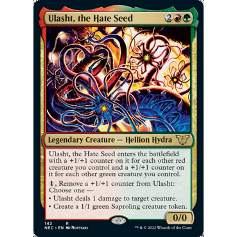 Ulasht, the Hate Seed [Kamigawa: Neon Dynasty Commander]