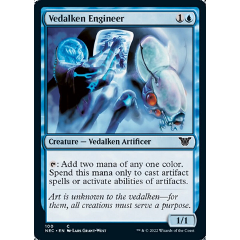Vedalken Engineer [Kamigawa: Neon Dynasty Commander]