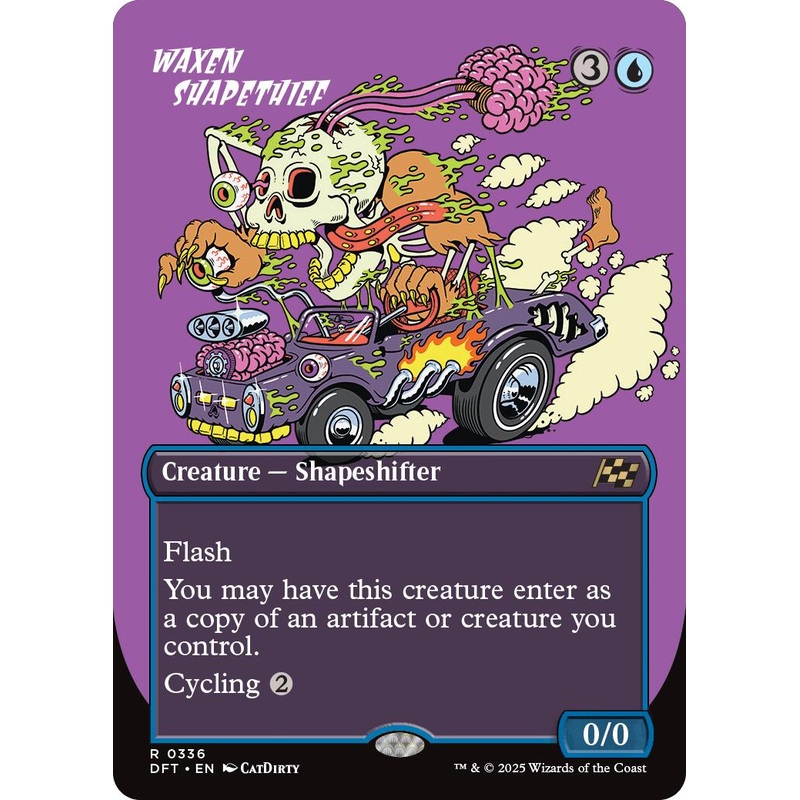 Waxen Shapethief (Borderless) [Aetherdrift]