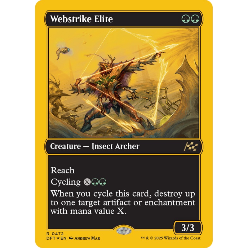 Webstrike Elite (First-Place Foil) [Aetherdrift]