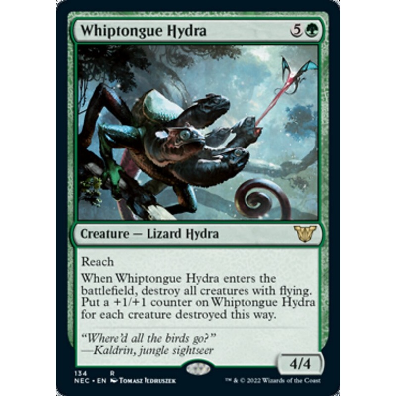 Whiptongue Hydra [Kamigawa: Neon Dynasty Commander]