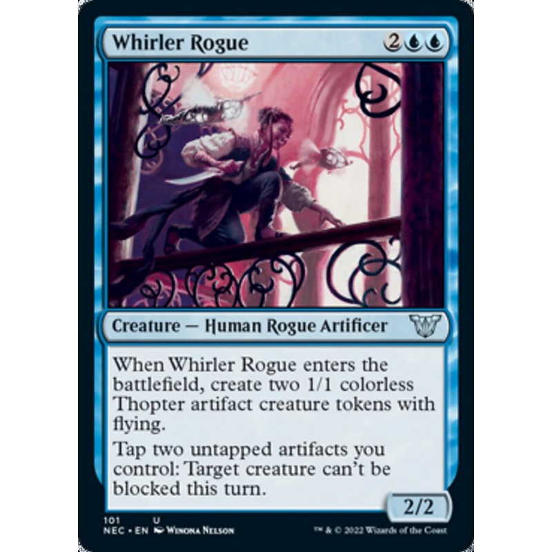 Whirler Rogue [Kamigawa: Neon Dynasty Commander]