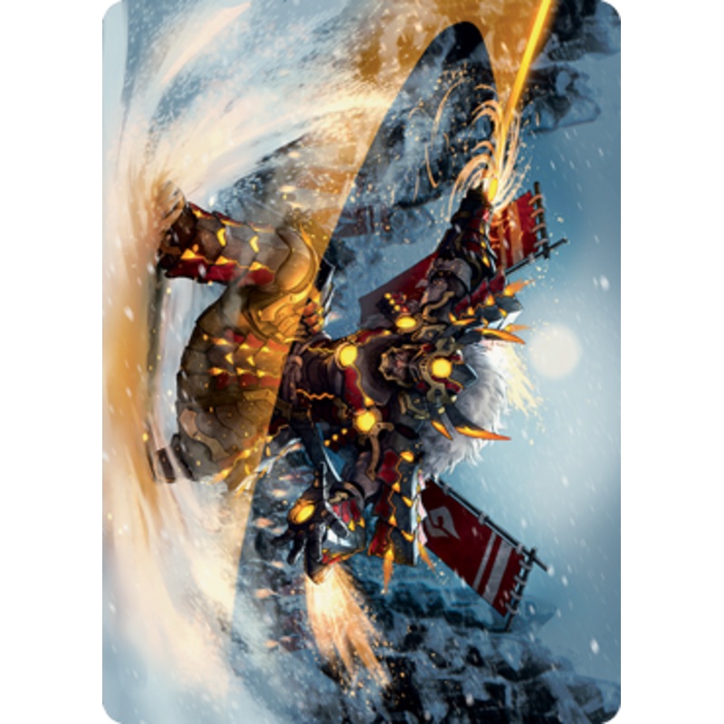 Asari Captain Art Card [Kamigawa: Neon Dynasty Art Series]